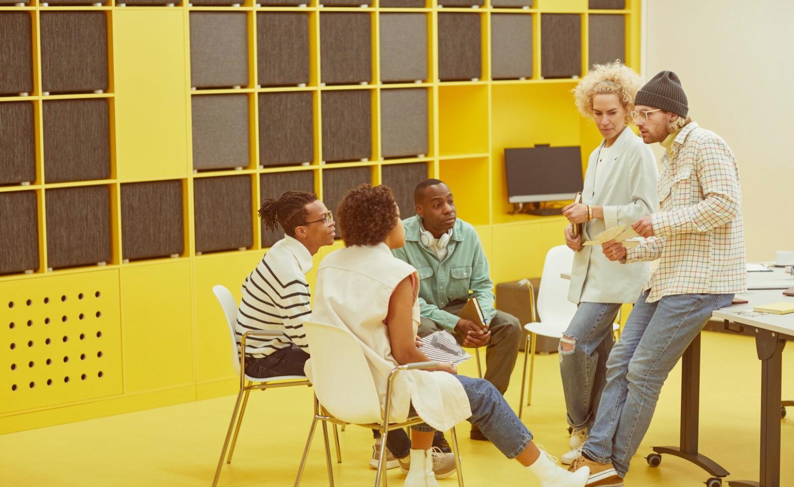 Zusammenarbeit im Team